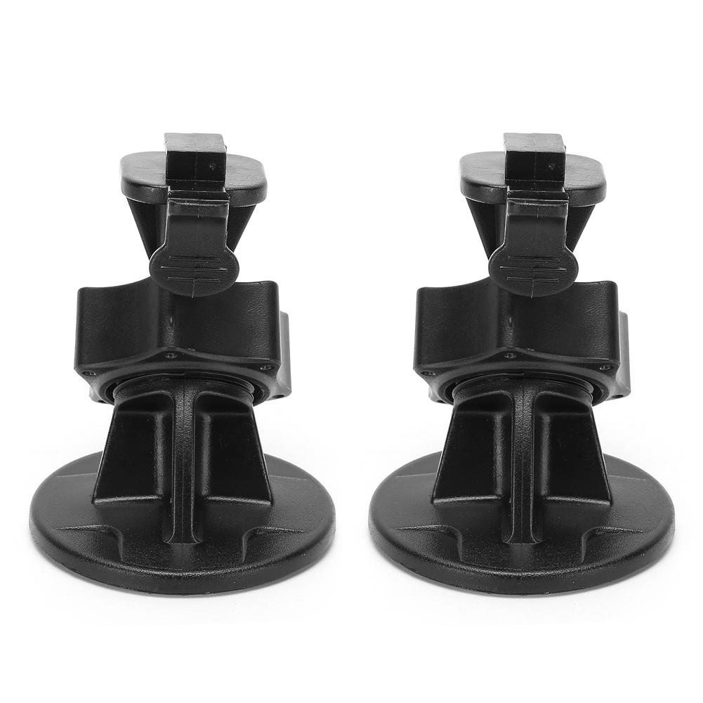 2pcs Dash Camera Mount Bracket 360 Degree Adjustable Dashboard Suction Cup Auto Recorder StandSingle Buckle with Clamp