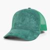 Unisex Suede 5-Panel Structured Baseball Cap With Mesh Back Breathable Sun Hat Outdoor Sports Casual Wear