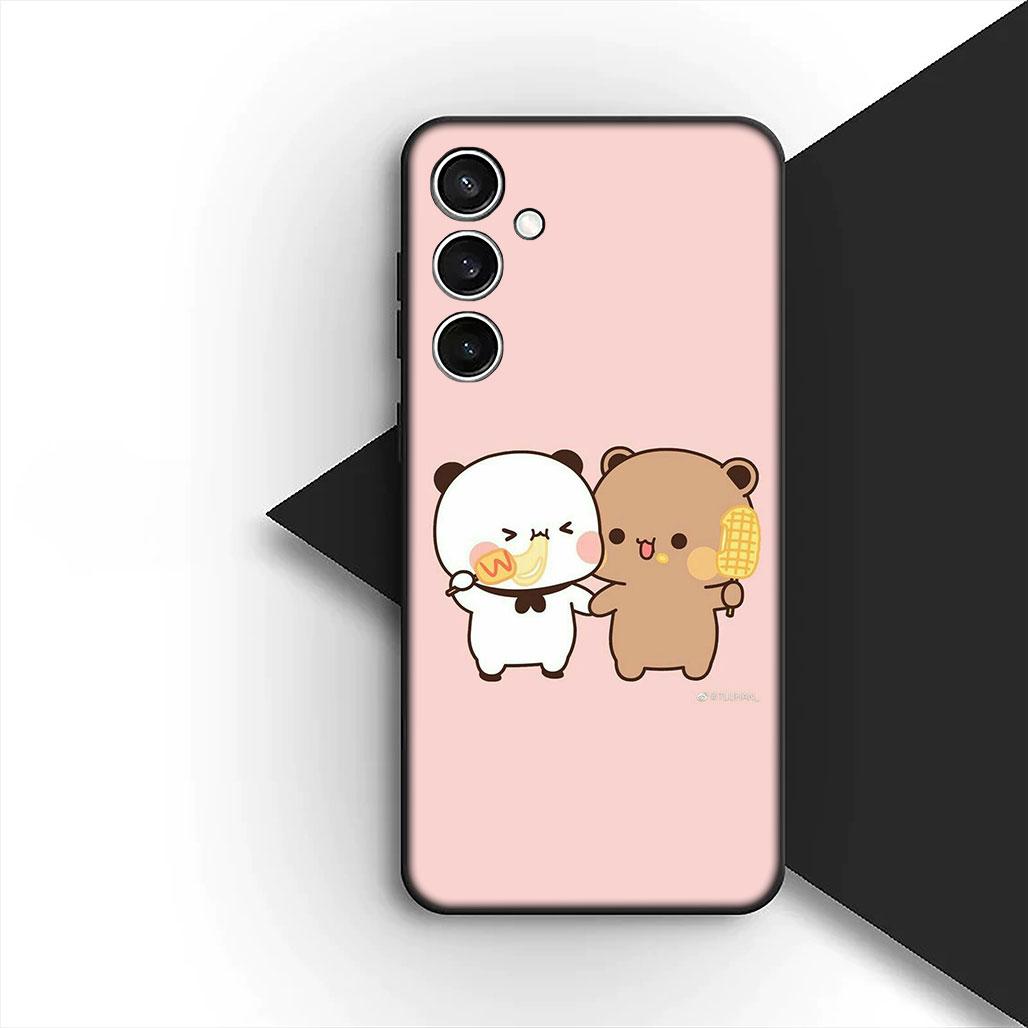 

Чехол Bubus Dudus Panda Bear BubuDudus для Samsung Galaxy S25 S24 S23 FE Ultra Plus S7 Edge S25+ S24+ A56 5G + Чехол для телефона Galaxy S7