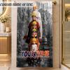 Beach TowelNaruto Custom Name Text Personalized Soft Towel for Beach Pool Indoor Home Decor Gift