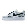Air Force 1 Thermal Coverage Low Top Skateboard Shoes Men's White Black CW2288-111(Team147-)
