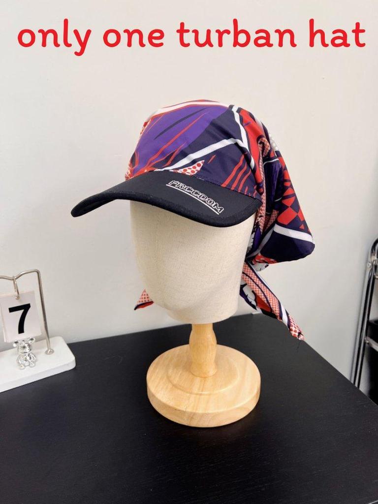 Cappello Foulard Cartoon Con Protezione Solare Per L'Estate Usura Casual