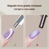 Double-head Magnet Pen With Nail Magnetic Stick Magnetic Ball Cat Eye Gel Pen Aluminum Alloy Handle Multi-function