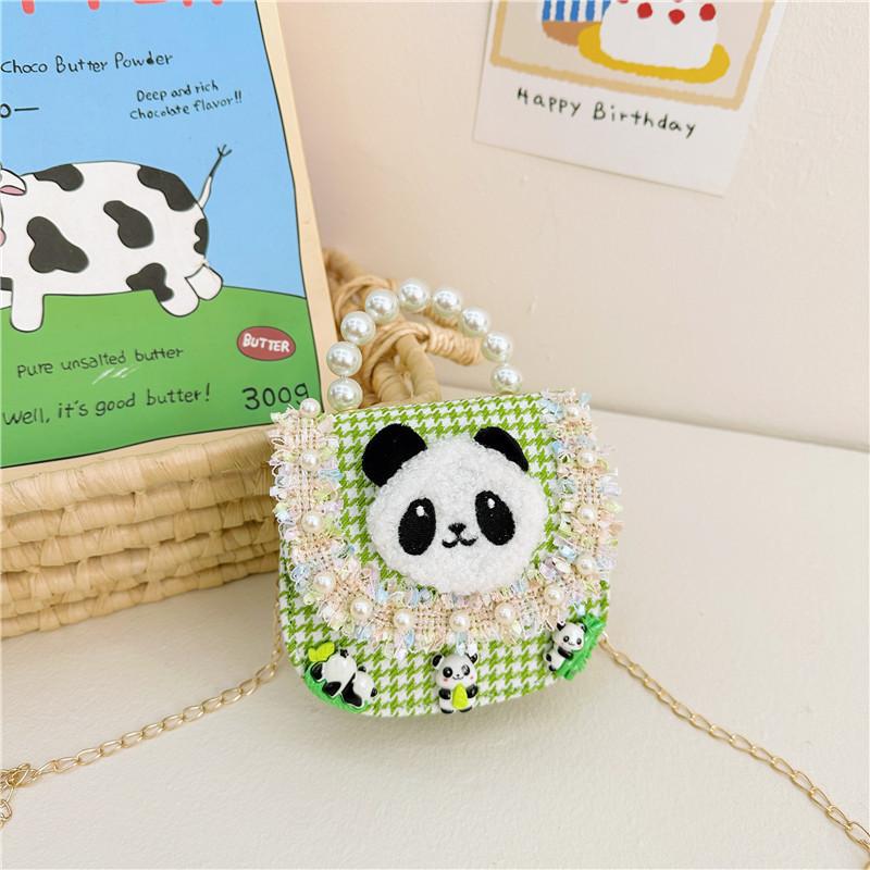 Charming Animal Print Crossbody Bag For Kids With Beaded Elements In Various Colors