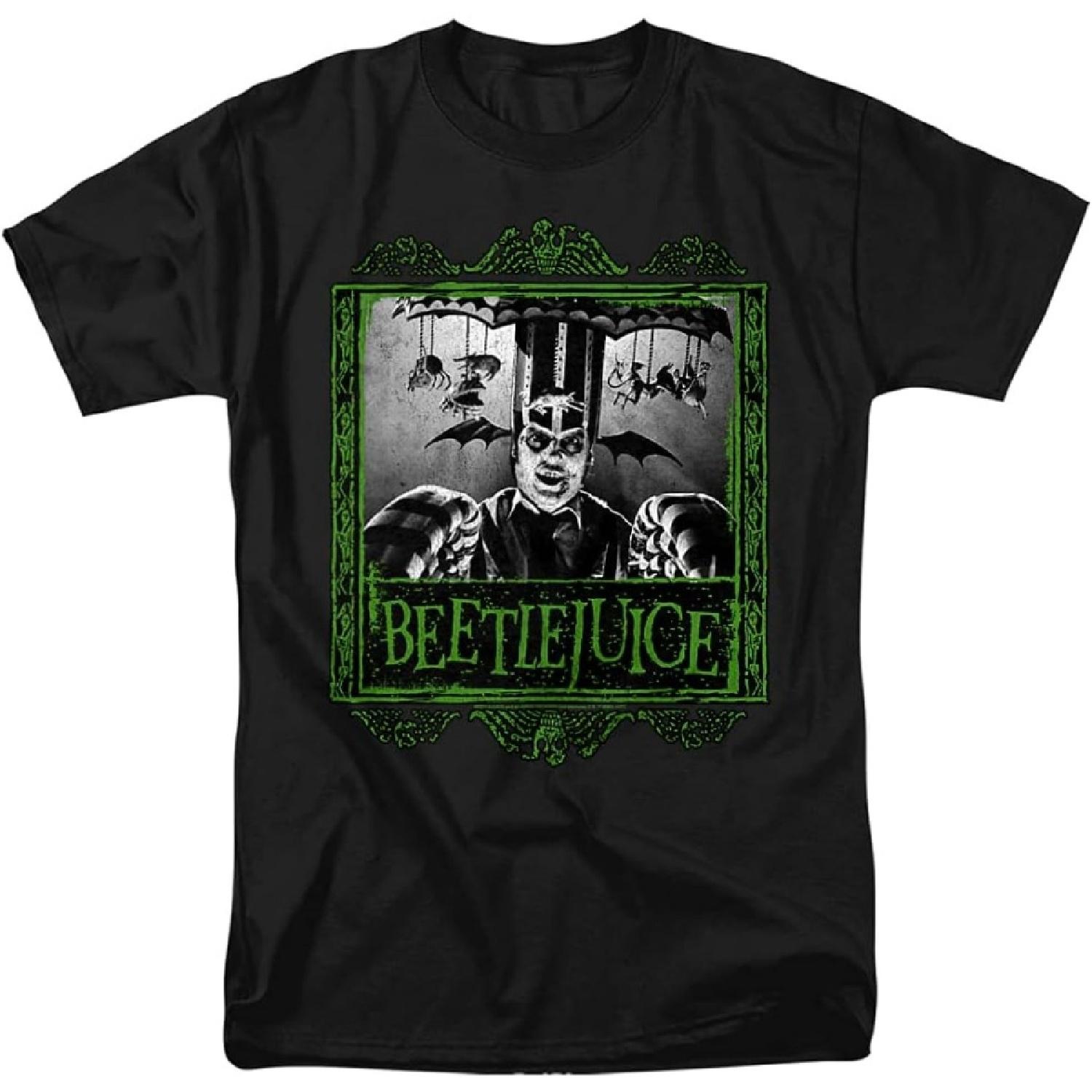 LOGOVISION Beetlejuice Unisex Adult T Shirt Collection S