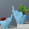 Minimalist Ceramic Flowerpot Practical Elephant Vase Garden Pots Plant Pot  Garden Art