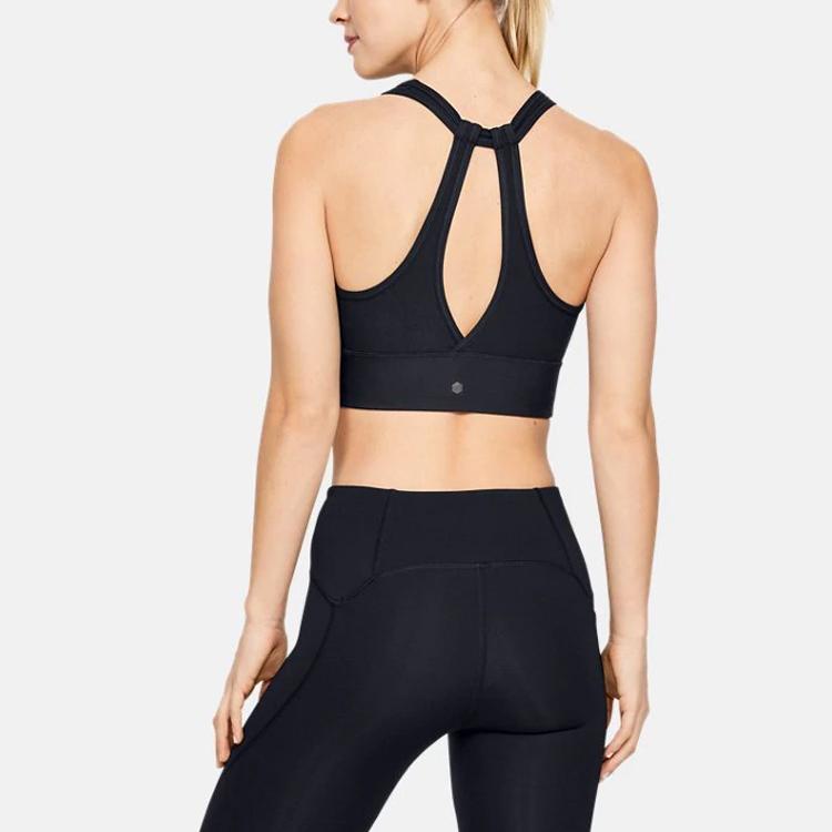 Under Armour Ua Rush Training Sports Bra - Medium Intensity Women Underwear Black 1332483-001