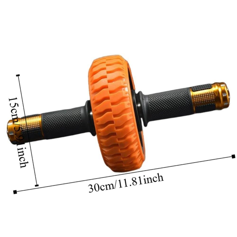 Strong Load Bearing Abdominal Workout Roller Ergonomic Grip Abdominal Exercise Wheel Men/Women