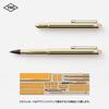 DESIGNPHIL MIDORI Travelers Company TRC Brass Rollerball Pen, Solid Brass, Limited Edition with Card, 36727006
