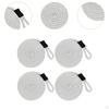 4 Pieces Moo Rope Boat Cord Accessories Kayak Braided Boating Water Boats Docking Line