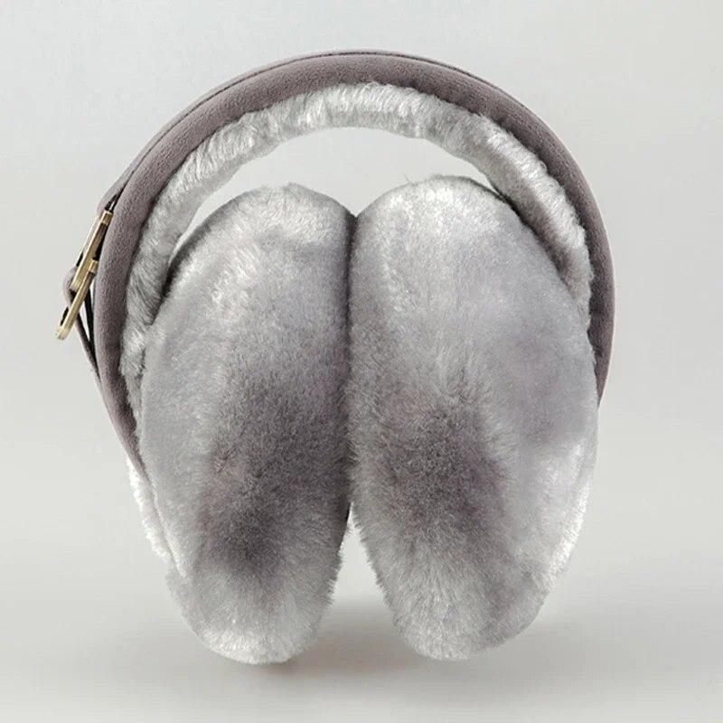 Căști pentru urechi, moale, mai încălzite de iarnă, căști pentru urechi, de pluș, pentru femei, bărbați, pliabile, de culoare solidă, căști pentru urechi, în aer liber, cu protecție împotriva frigului