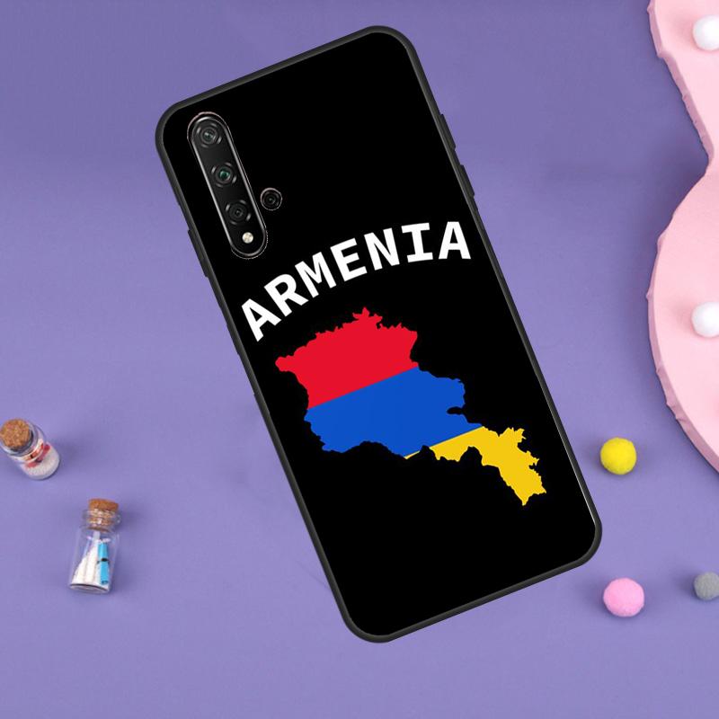 Armenian Flag For Huawei Nova 5T 9 10 SE 7i 8i 11i 12i Y60 Y61 Y70 Y72 Y73 Y90 Y91 P20 P40 P30 Lite Case