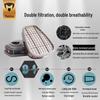 Maidun Half-Face Respirator Mask 7-Piece Set