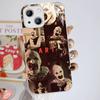 Popular Horror Movie T-Terrifier Tempered Glass For Iphone 14 13 12 11 Pro Mini XS MAX 14Plus X XS XR Cover
