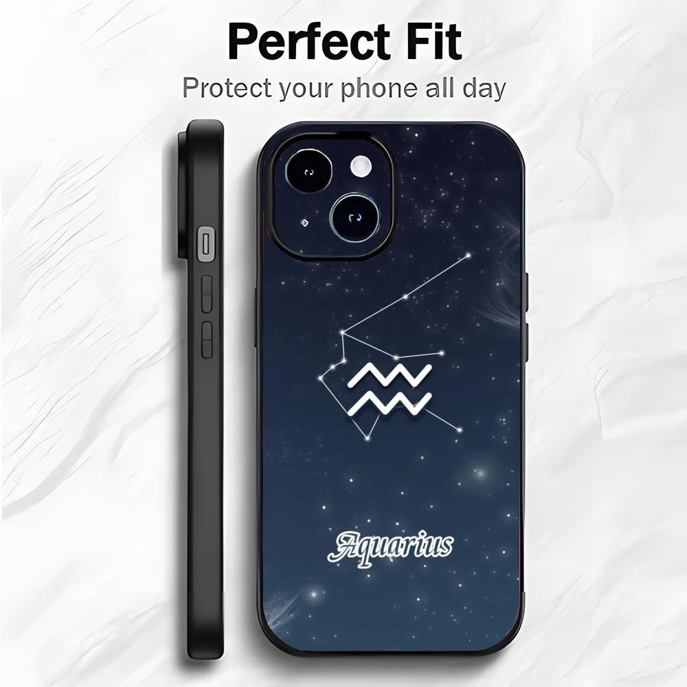

Mystic Twelve constellations Art Phone Case Phone Case Soft Packaging Lightweight For iPhone17 16 15 14 13ProMax iphone12promax