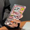Transparente Quadratische Rückseite Röhrenhülle Schutz Für iPhone 15 Plus 14 Pro Max 12 11 13 16 ProMax Anti-Sauerstoff, Cartoon-Tiere Muster Hülle