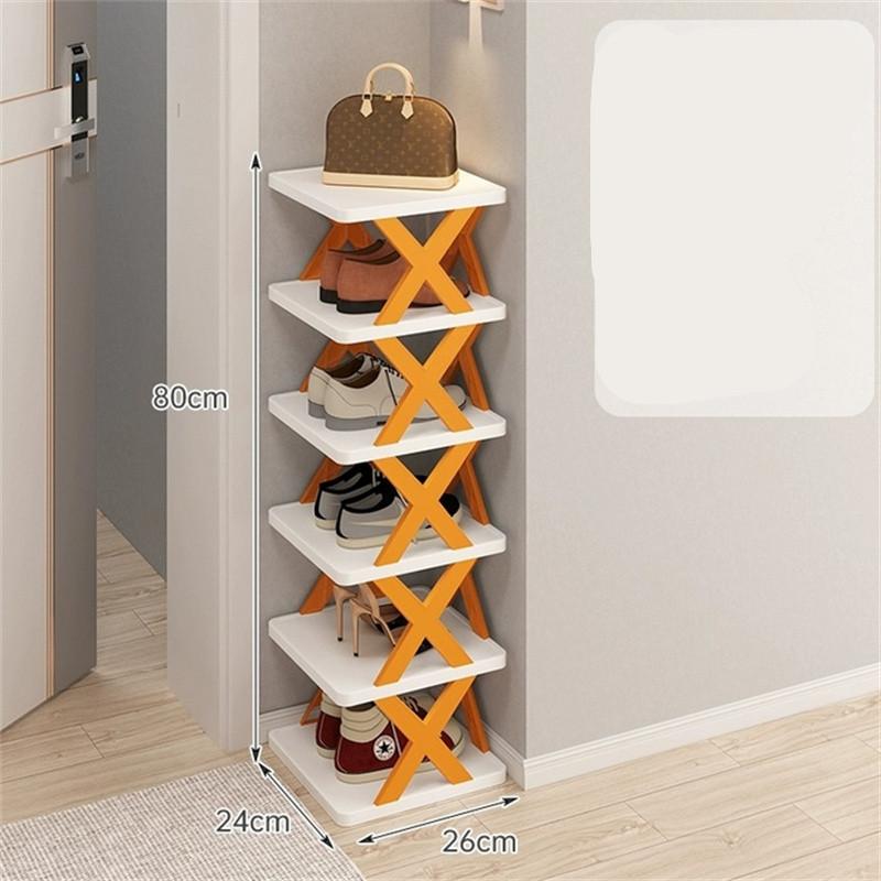 5/6/7/8/9 Layer Detachable Shoe Racks Storage Organizer Family Household Rack Multi Layer Shoes Shelf Color Cabinet Shoes Racks