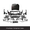 W205 Mercedes-Benz C-Class Coupe C260L to C63 AMG/C65 Wide Body Kit: Front & Rear Bumpers