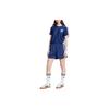 adidas Women's Firebird Dark Blue White Shorts IY7211
