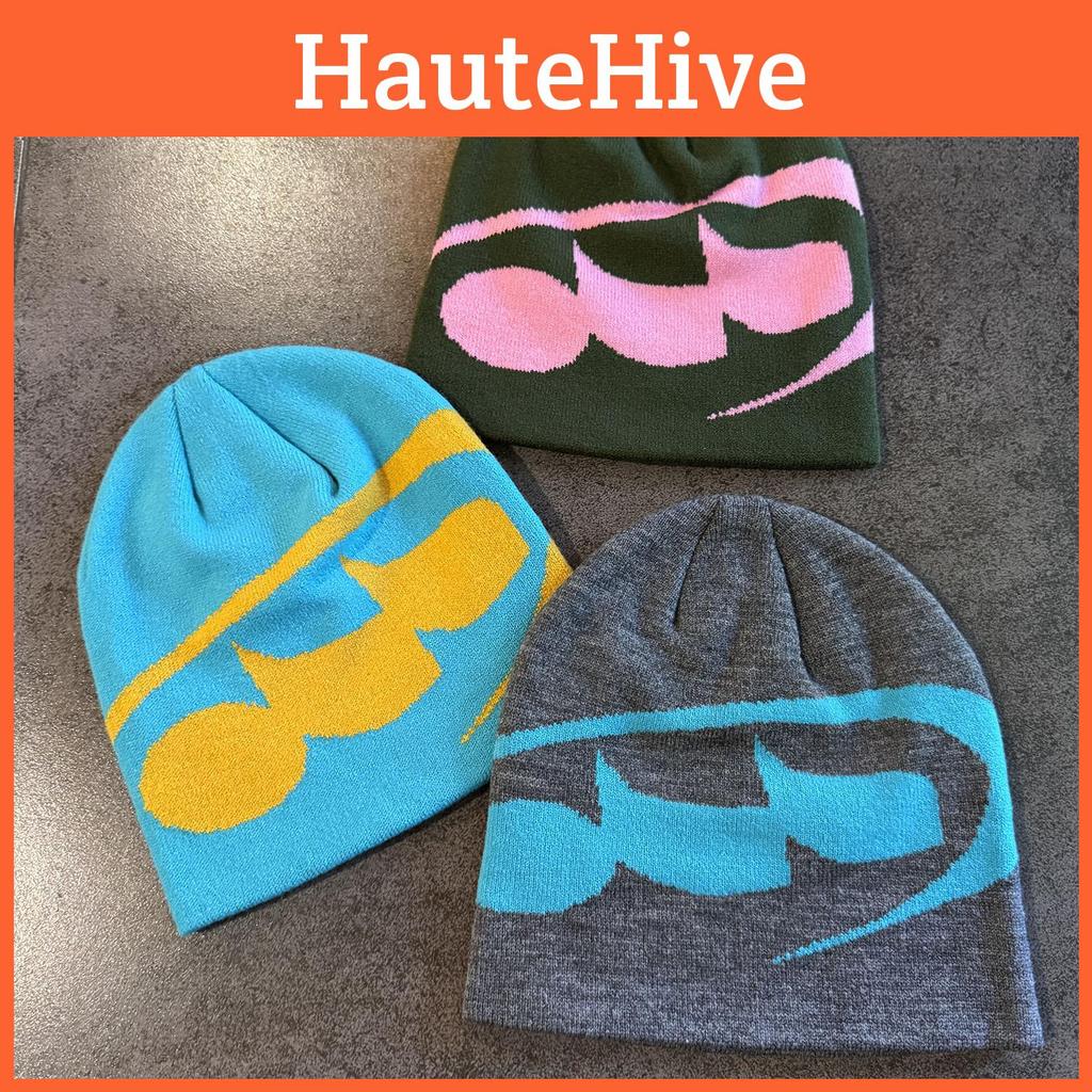 Trendy Women Jacquard Pattern Warm Acrylic Knit Beanie Hat For Wear Casual