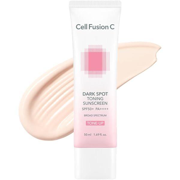 

CELL FUSION C Тонирующий солнцезащитный крем от пигментных пятен 50 мл SPF50+ PA++++, Увлажняющий, Корейская косметика, K-beauty