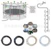 Tap Water Misting System for Courtyard and Trampoline Cooling