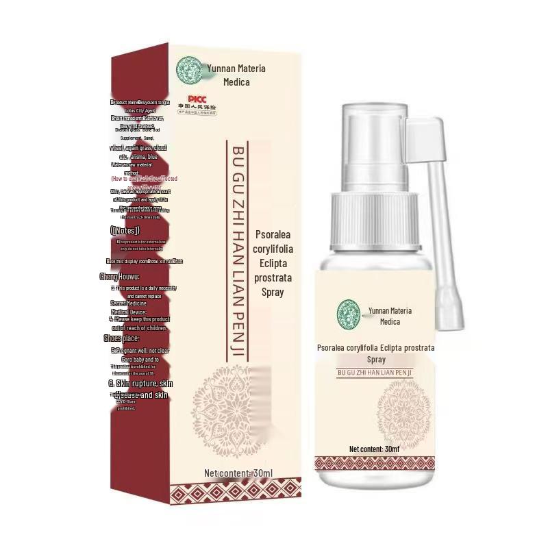 

Спрей для полости рта Psoralea Corylifolia & Eclipta Prostrata для облегчения боли в деснах