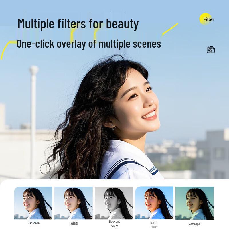 SONGDIAN 64MP Dual-Camera Portable Digital Camera