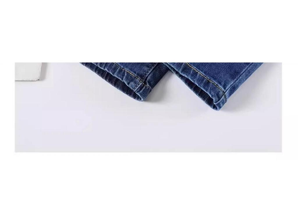 Women's Dark Blue High-Waist Slimming Jeans - Petite Spring/Autumn 2025 Style