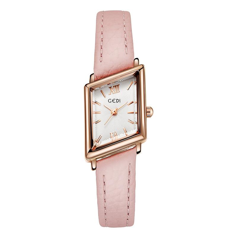 

Niche Rhombus Retro Watch Small Junior High School Student Waterproof Women S Watch Quartz Watch