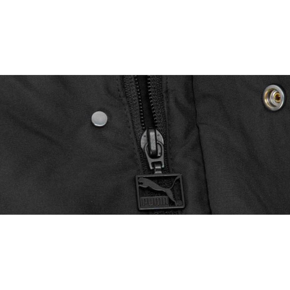 Puma Classics Loose Warm Brand Logo Hooded Long Sleeve Down Jacket Unisex Outerwear Black 625526-01