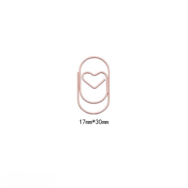 10Pcs Cute Simple Cloud-shaped Paperclips Girl Photo Memo Binder Clip Bookmark Reading Index Tab School Office Binding Supplies