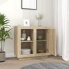 VidaXL Buffet Sonoma Oak 80x40x75 Cm 811829