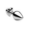 Anal Plug - TOYZ4LOVERS - Rhinestone Heart - 6.5 Cm - 5.5 Cm Penetrating - 2.7 Cm Diameter
