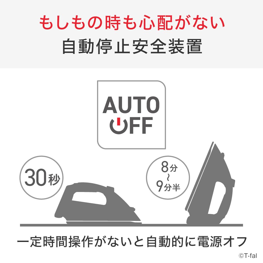 T-fal Corded Steam Iron, Powerful Steam, Up to 75g/min, AirGlide Ironing Surface, "SteamGlide," Green, FV2889J0