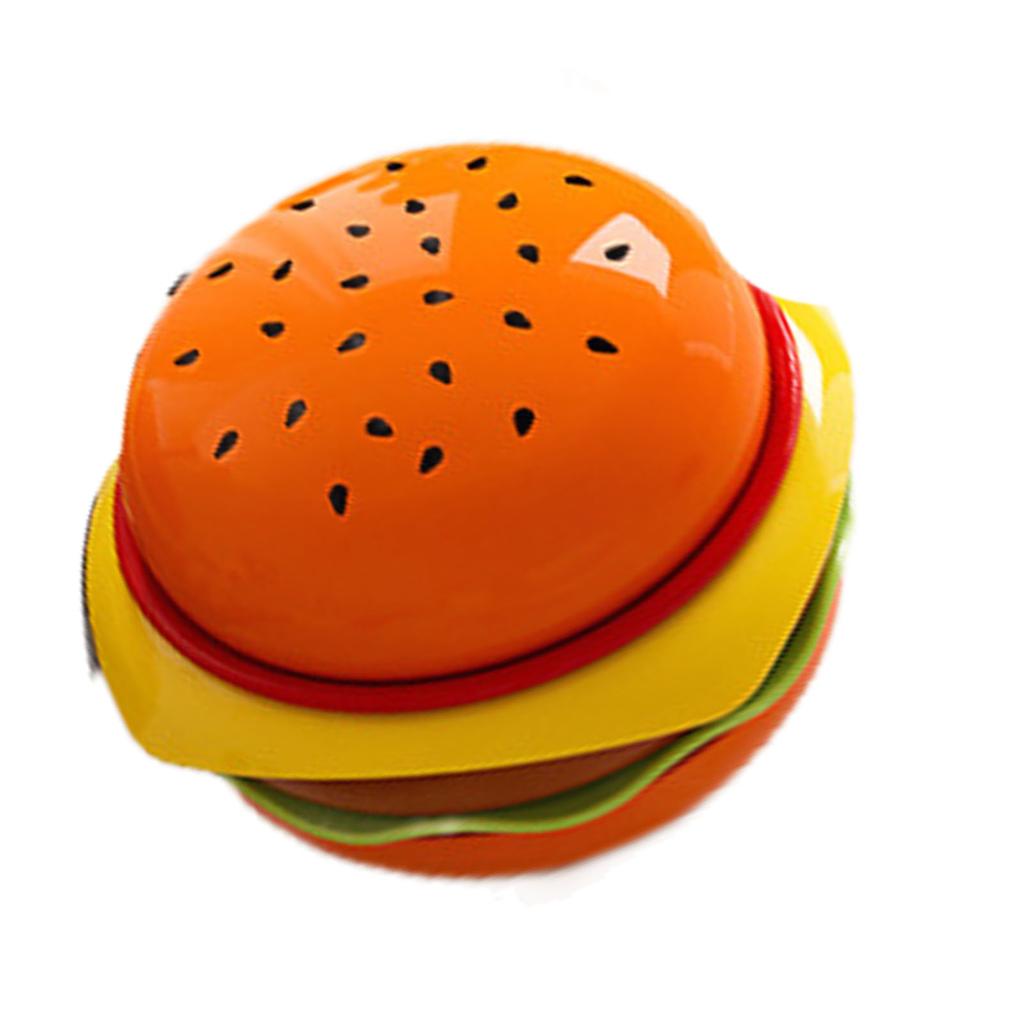 Kitchen Dipping Bowls Soy Sauce Dish Stackable Hamburger Shape Small Appetizer Plates for BBQ Party Snack Dessert