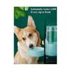 Hanging Automatic Food Water Dispenser, Auto Gravity Pet Feeder and Waterer Set, Cage Cat Food Bow