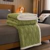 Sherpa Throw Blanket for Couch - Cozy Blanket for Bed, Soft Fuzzy Blankets, Fleece Thick Warm Blanket for Winter