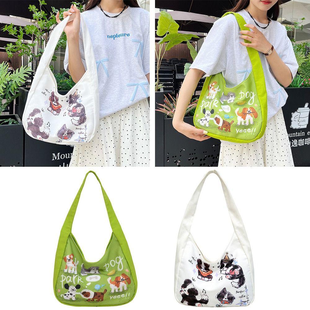 

Large Capacity Canvas Tote Bag Reusable Single Shoulder Handbag Fashion Shopping Bag