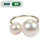 1-120PCS Pearl Napkin Rings Metal Napkin Holder Wedding Party Banquet Supplies Holiday Christmas Dinner Table Decoration Favors