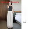 Tencel Linen Wide Leg Pants For Women With High Waist Summer Casual Fit