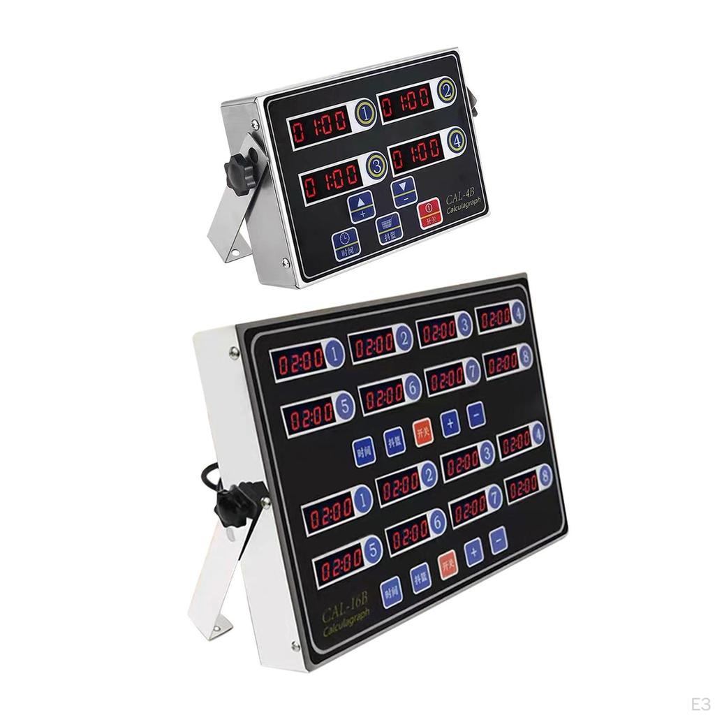 Digital Kitchen Timer Multi Channels Baking Clock Restaurant Timers for Home