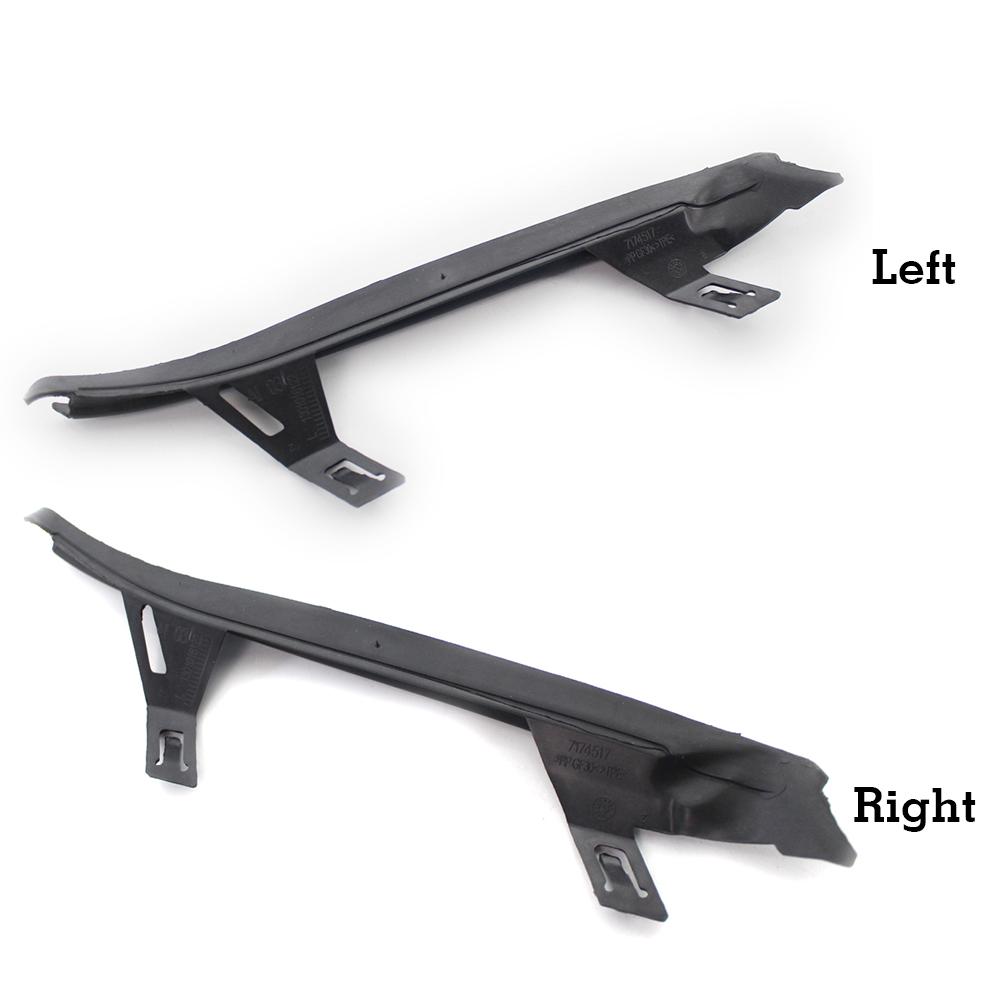 Car Front Headlight Lens Shell Cover Strips Trims Headlight Sealing Gasket For BMW 3 Series E92 E93 M3 63117174517