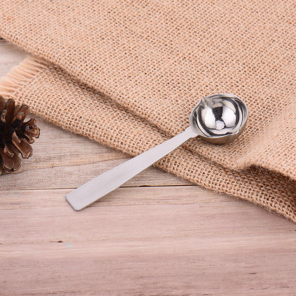 1 TL 201 Edelstahl Verdickung 5 ml Quantitative Messschaufel Gewürzlöffel Küchenwerkzeuge