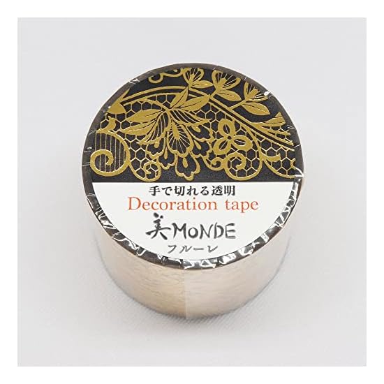 Made in Japan GR-4081 Kamiiiso Fleurie (Gold Foil) 35mm x 3m