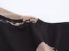 2024 Winter Women's Fashion: European & American Style One-Shoulder Slimming Print Bodycon Dress