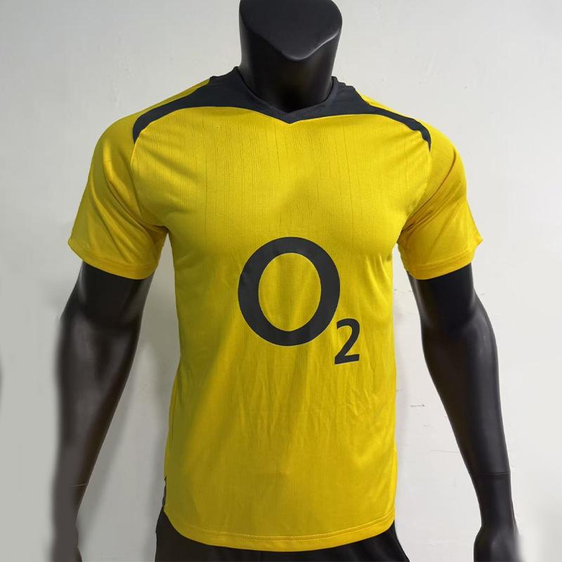 Retro Arsenal 05-06 Away Football Jersey Small жёлтый