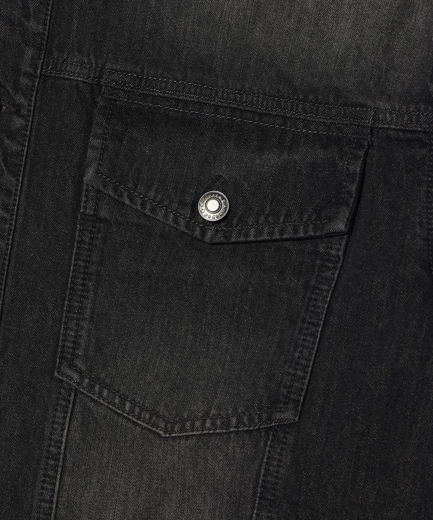 Eonoideu Double Pocket Denim Shirt Lp3Yu681_Black