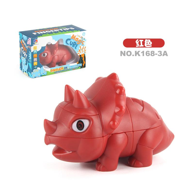 Supply Simulation Dinosaur Animal Rubik'S Cube Smooth Rotation Second-Order Special-Shaped Rubik'S Cube Children'S Science And Education Toys