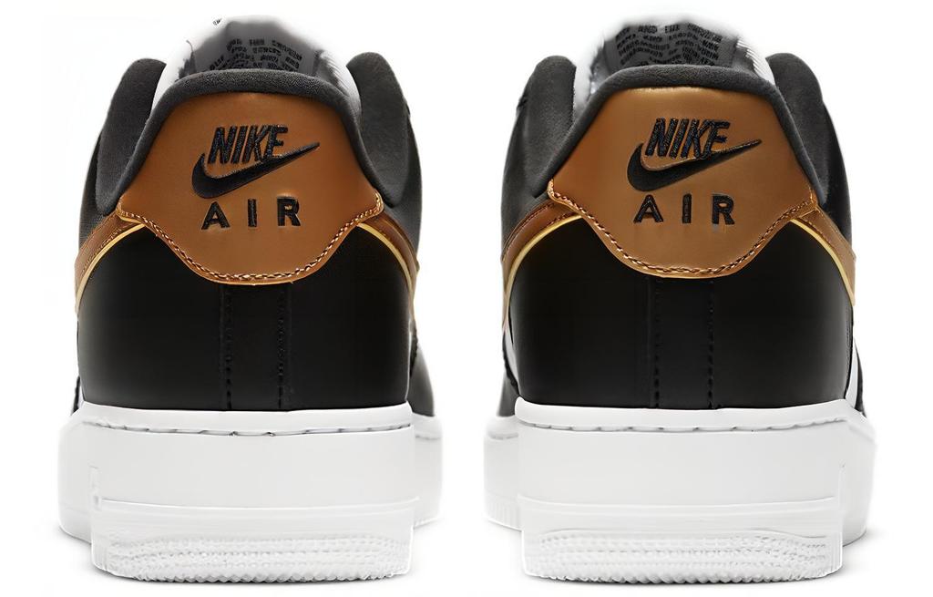 Nike Air Force 1 Low Black White Metallic Gold CZ9189-001